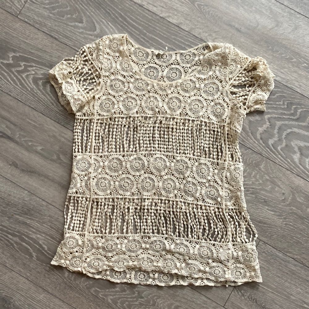 Crochet Beach Coverup  